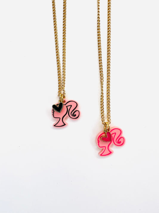 Barbie Heart Necklace