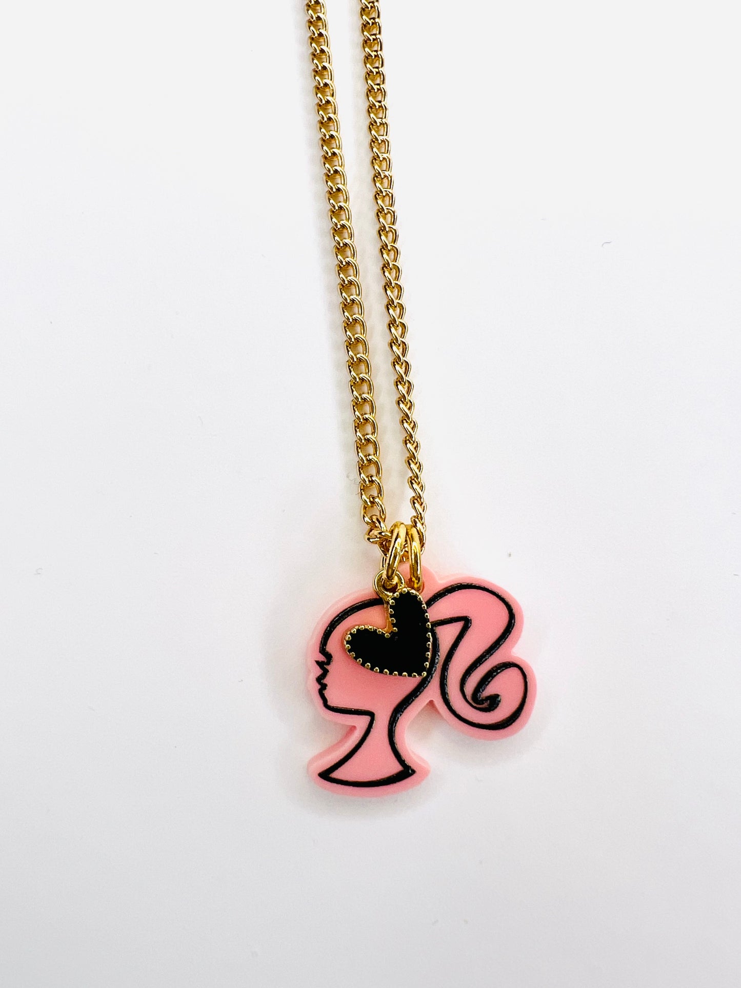 Barbie Heart Necklace