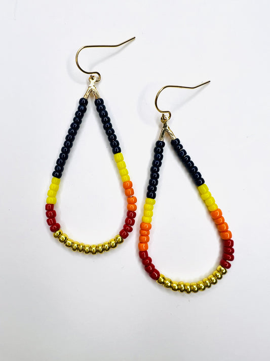 ASTROS Seed Bead Earrings