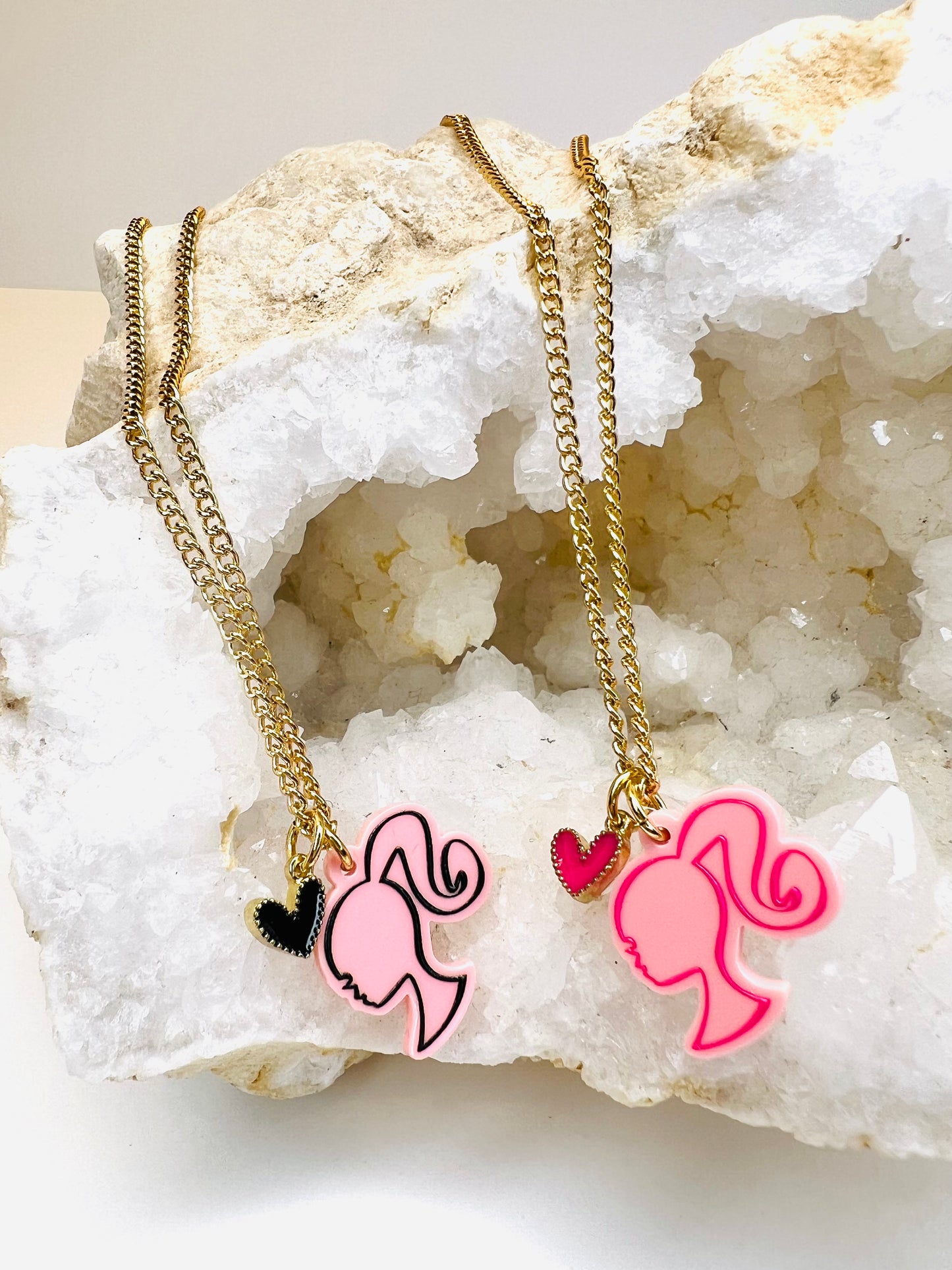 Barbie Heart Necklace