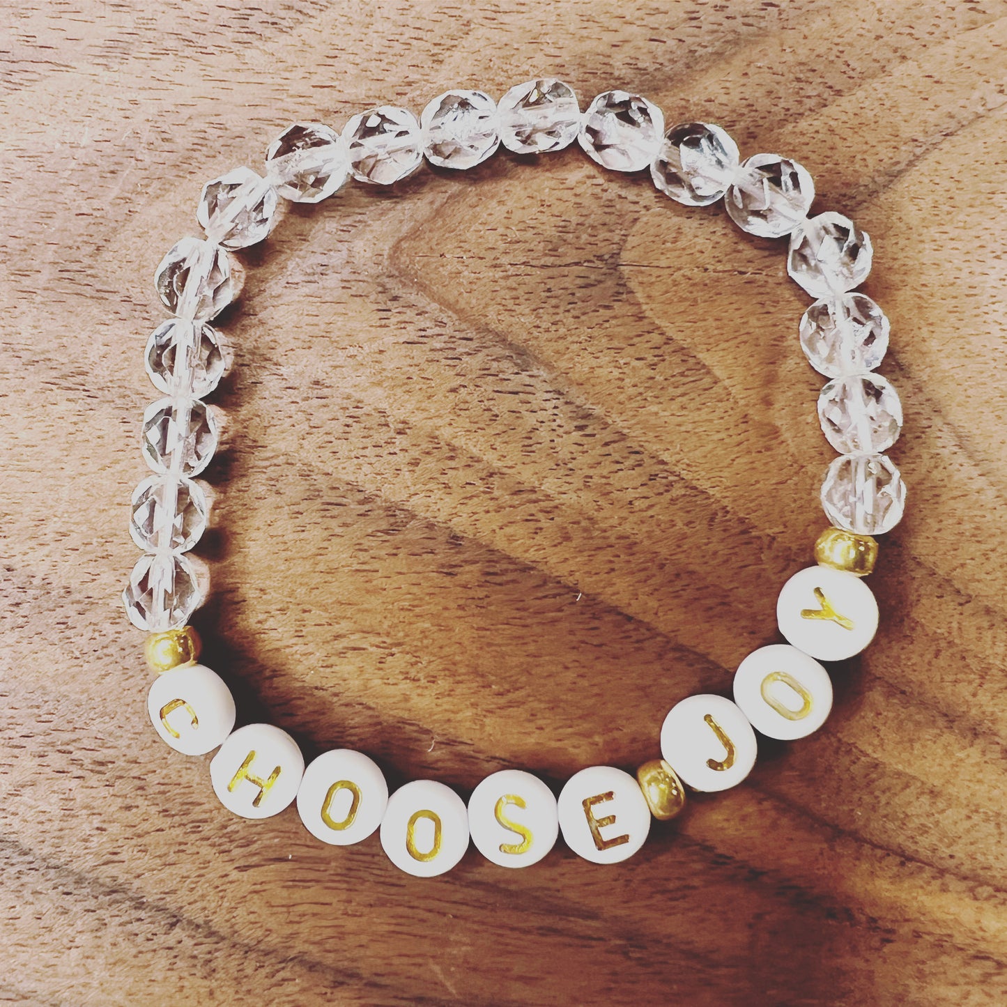 Custom Crystal Name Bracelets