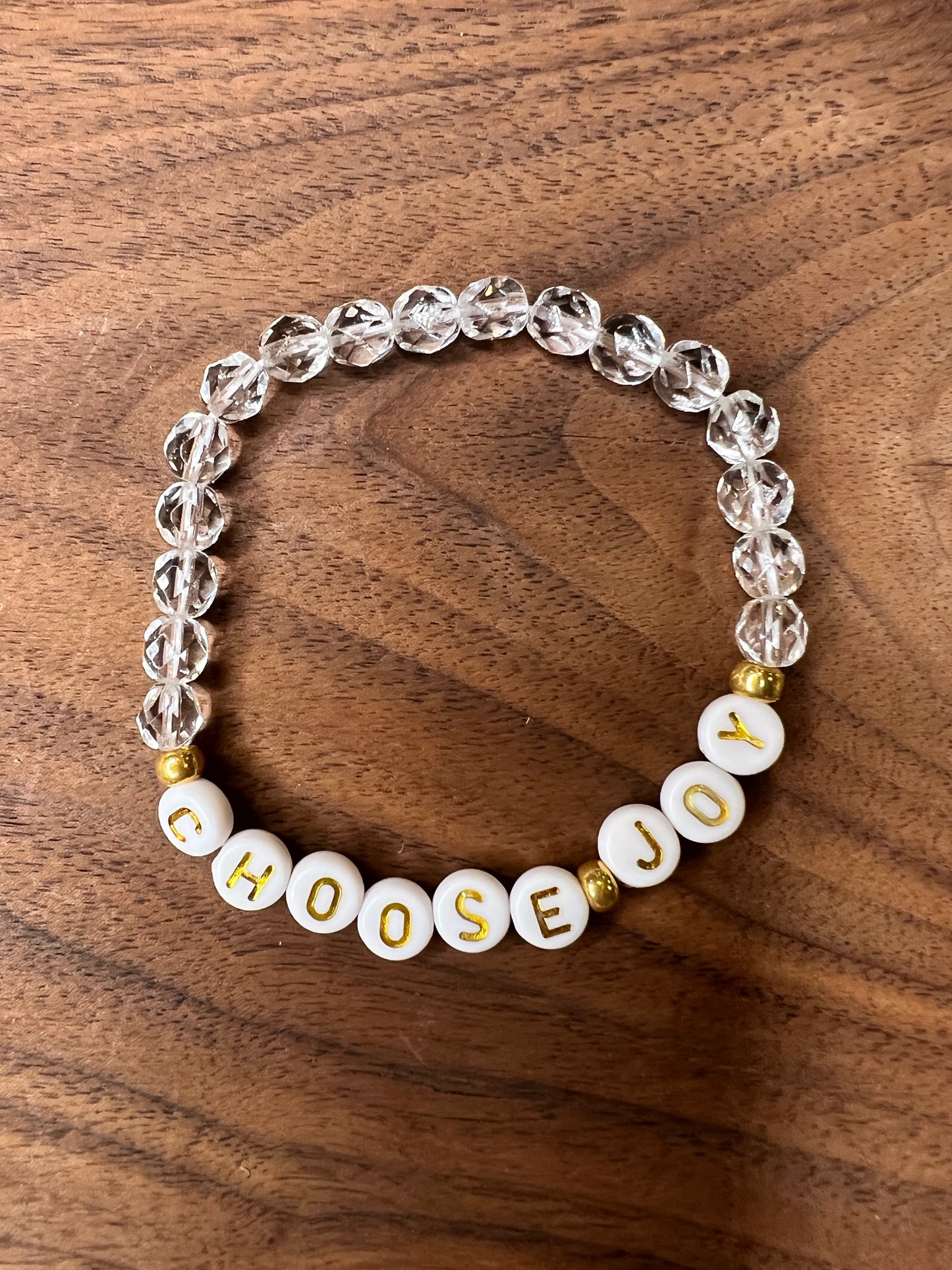 Custom Crystal Name Bracelets