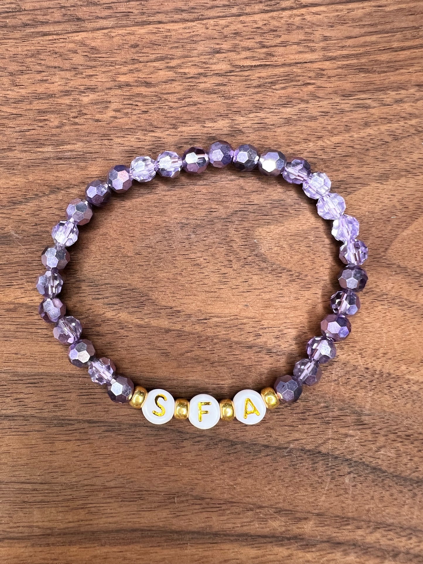 Custom Crystal Name Bracelets