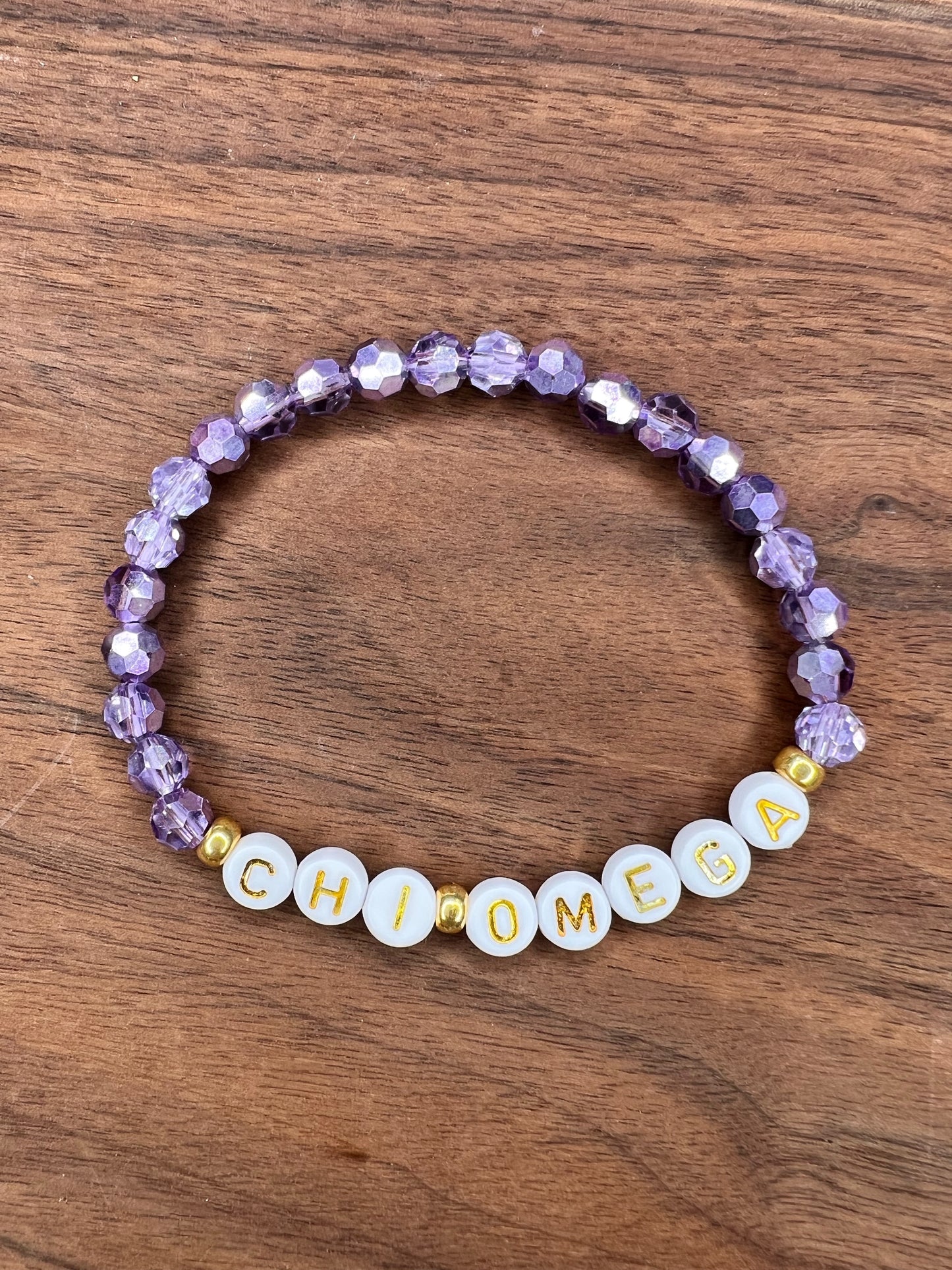 Custom Crystal Name Bracelets