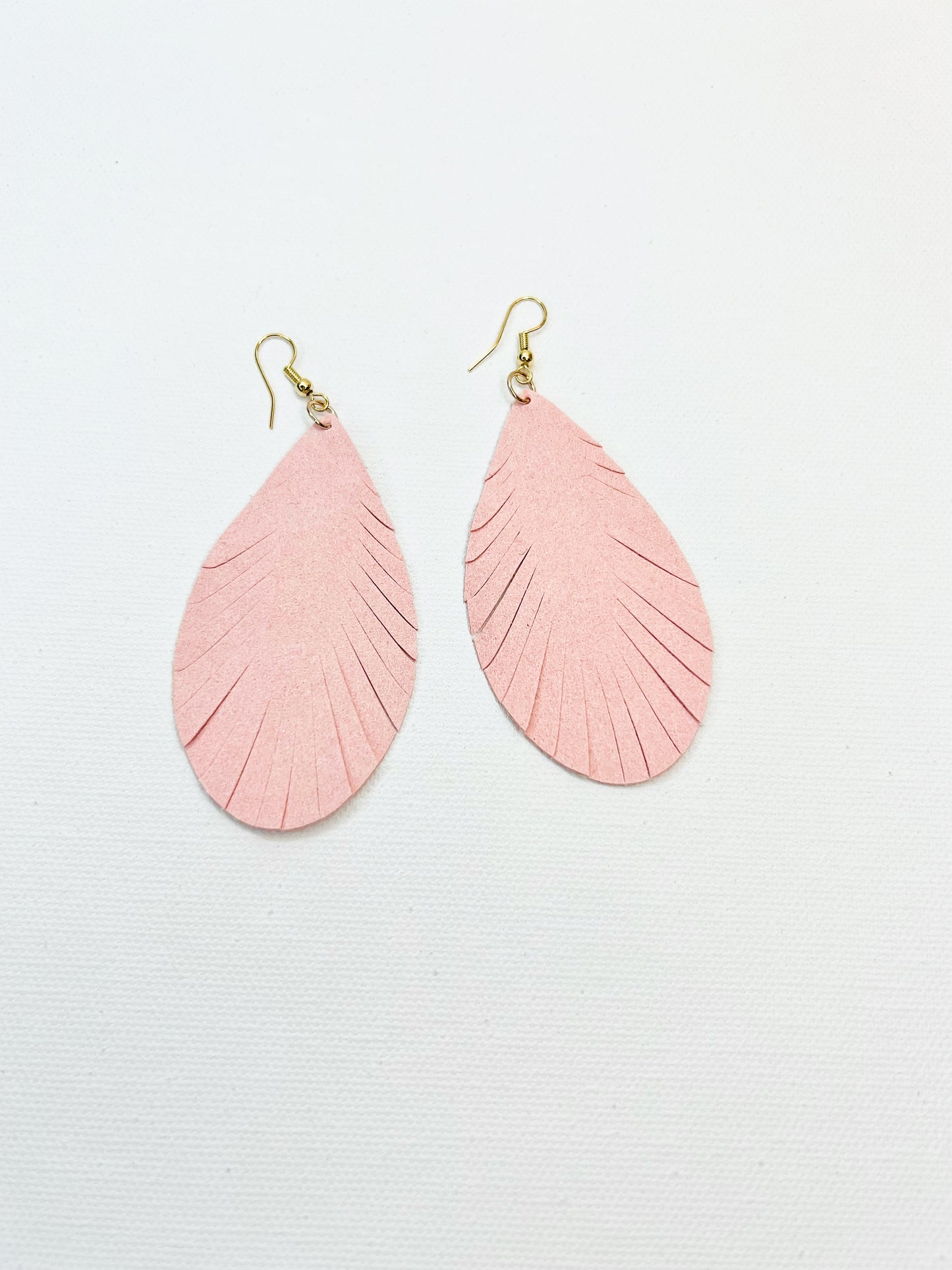 Feather Suede Earrings