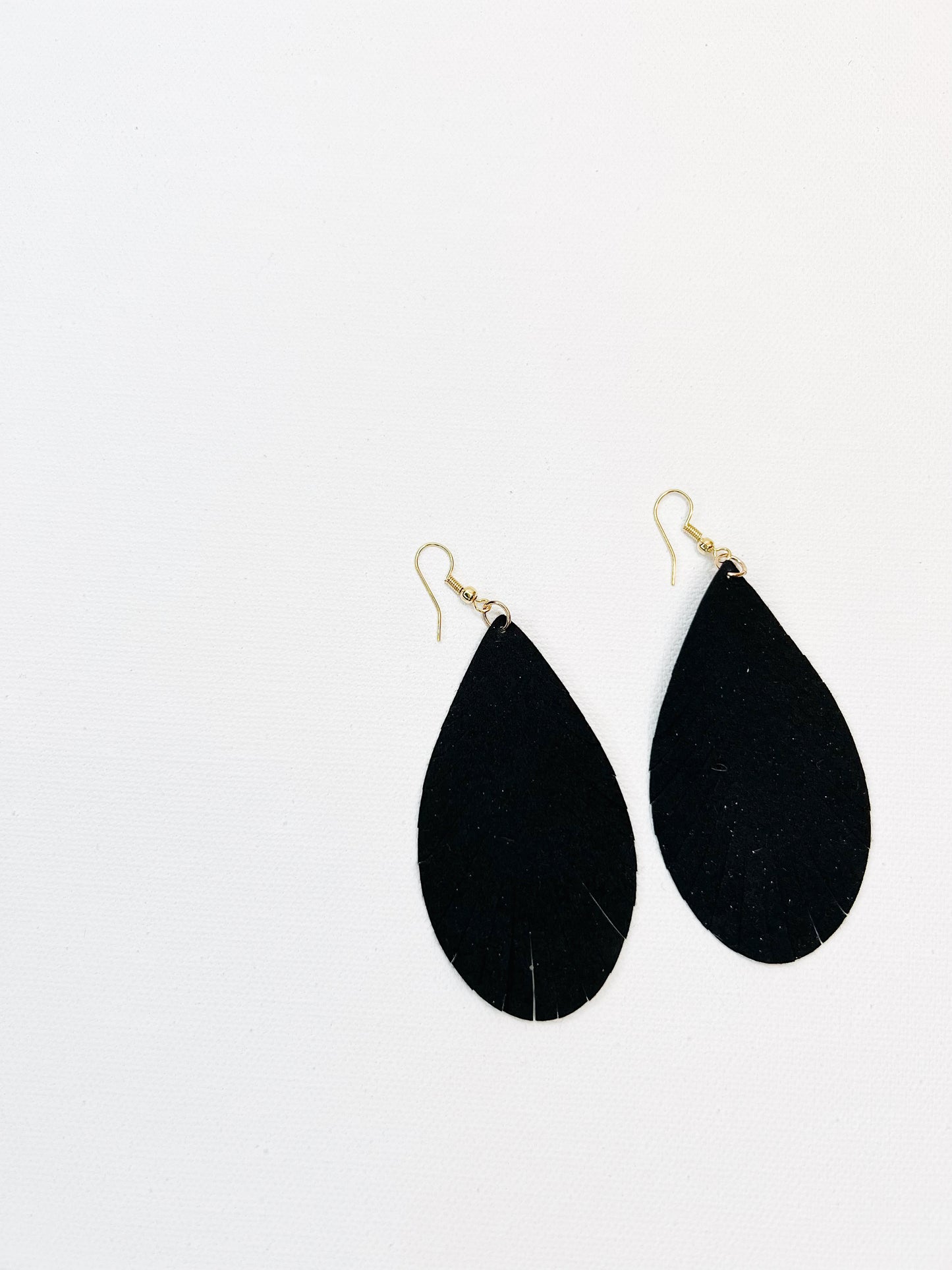 Feather Suede Earrings